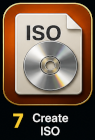 Use mkisofs command to create iso9660 iso file.